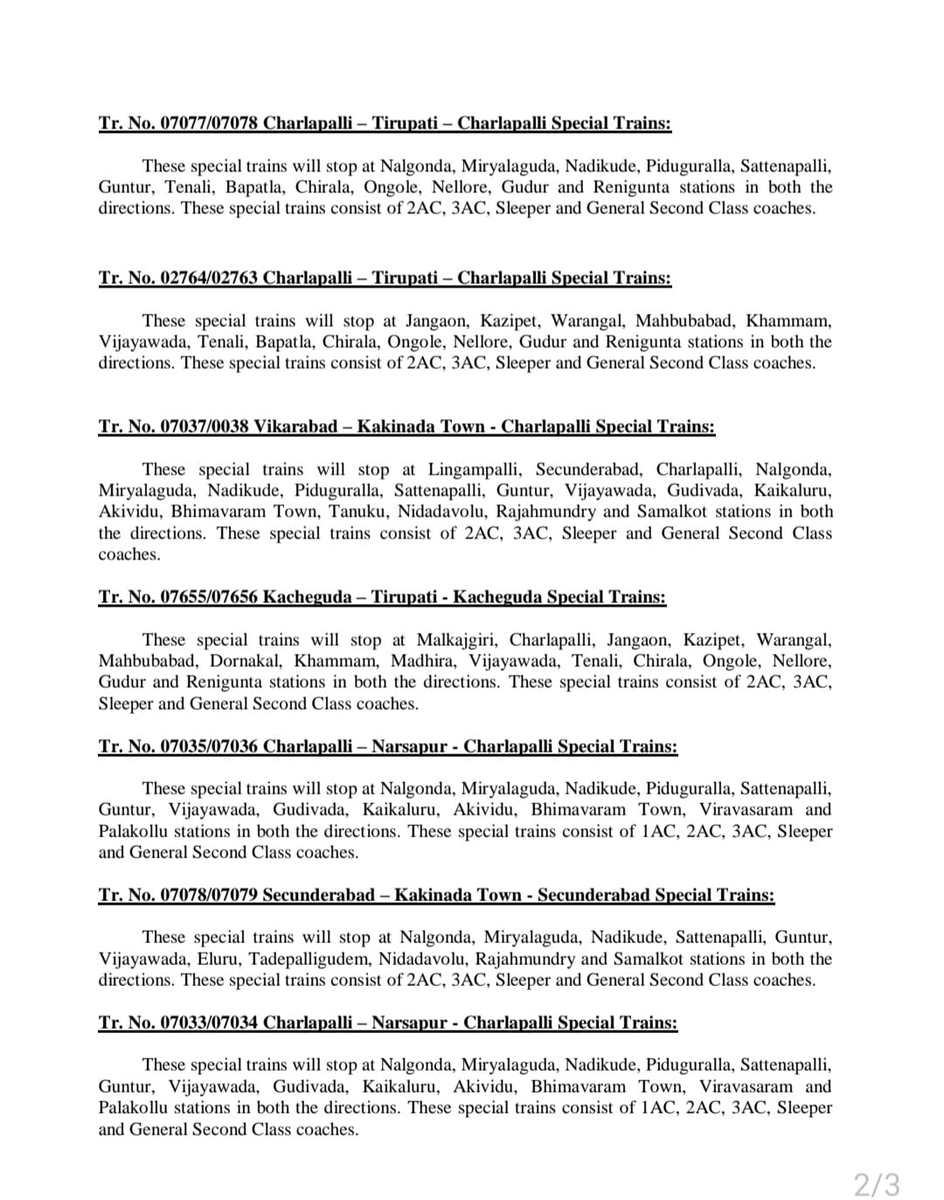 South Central Railway tweet media