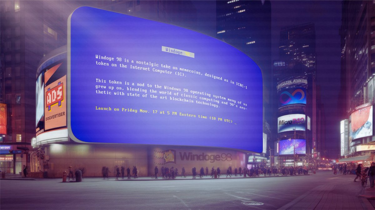 Windoge98exe's tweet image. The @windoge_98 OS showcases the capabilities of what can be built on ICP.

$EXE has created the worlds first fully functional onchain dApp operating system that serves as a valuable onboarding tool and connection to all the amazing developments in the #ICP ecosystem.

#Memetech