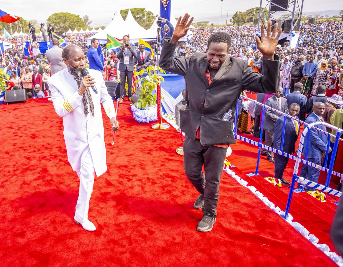 The Miracles that are happening are courtesy of THE BLOOD OF Christ JESUS. 

🚨 Only the ETERNAL BLOOD OF JESUS has the sufficient power to deliver a generation from her worst conditions. 

#CelebratingMenengai7