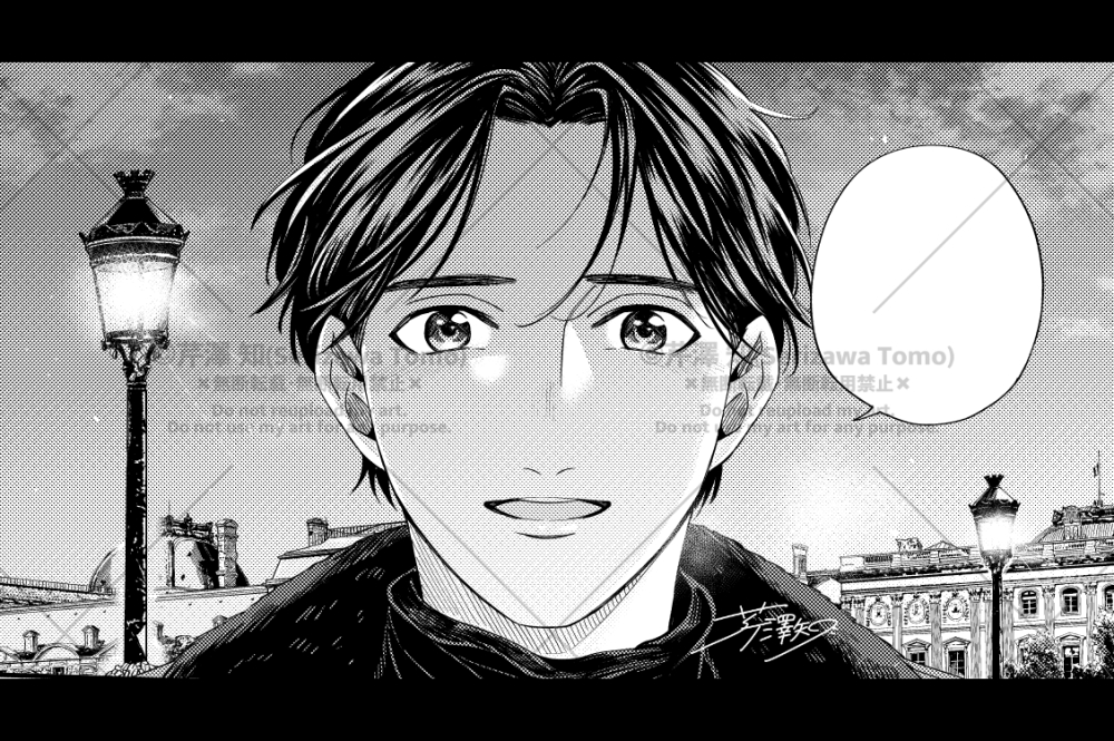 遅ればせながら、明けましておめでとうございます🎍✨
今月はカラパレ【6話】の配信月、高木×ミハイル編が完結します
そしてまだお知らせしていませんでしたが、カラパレはいつもより1話多く【7話】が最終回になります🎪
もう少しお付き合い頂けると嬉しいです
残り2話、今年もよろしくお願いします🙇♀️