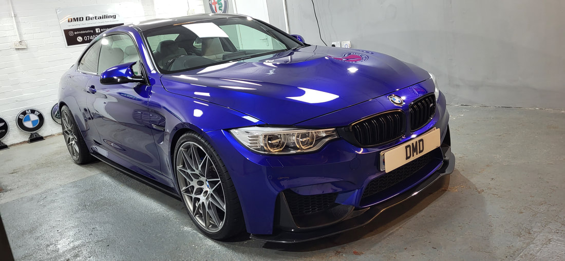 _CeramicCoating's tweet photo. #BMWM4 Competition which underwent my Major Paint Correction Detail.  Customer opted for the Carbon Collective #CeramicCoating Treatment to protect the San Marino Blue paintwork. https://t.co/D0hk451rSp #cardetailing #paintcorrection in #Paisley near #Glasgow https://t.co/GPGqZww7DZ