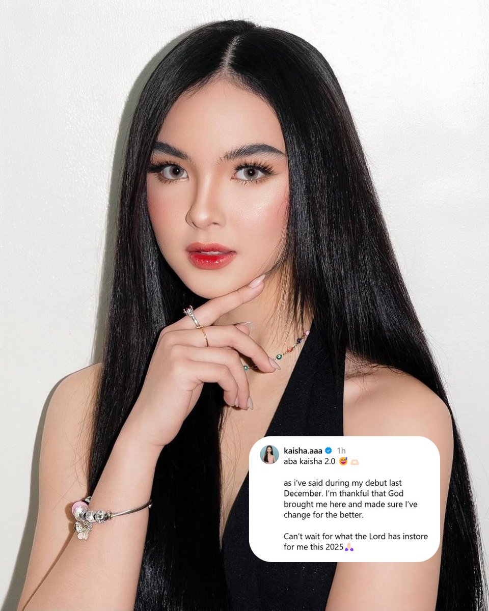 psngayondigital's tweet photo. 'KAISHA 2.0' ❤️‍🔥

Pinoy Big Brother (PBB) Gen 11 4th big placer na si Kai Montinola, nag-share sa Instagram ng kanyang gorgeous-looking snaps.

"aba kaisha 2.0 😅🫶�� as i’ve said during my debut last December. https://t.co/4nsLdOoT2d