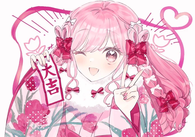 今年早くも片目つぶった絵を二連続してしまったんですが、もちづきさんか 