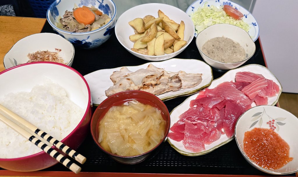 Link_Runner's tweet photo. 【今日の夕飯】
記録です。
ここまで作ってくれたらありがとうしか言えないっすね。 https://t.co/Wp1qTTvW7M