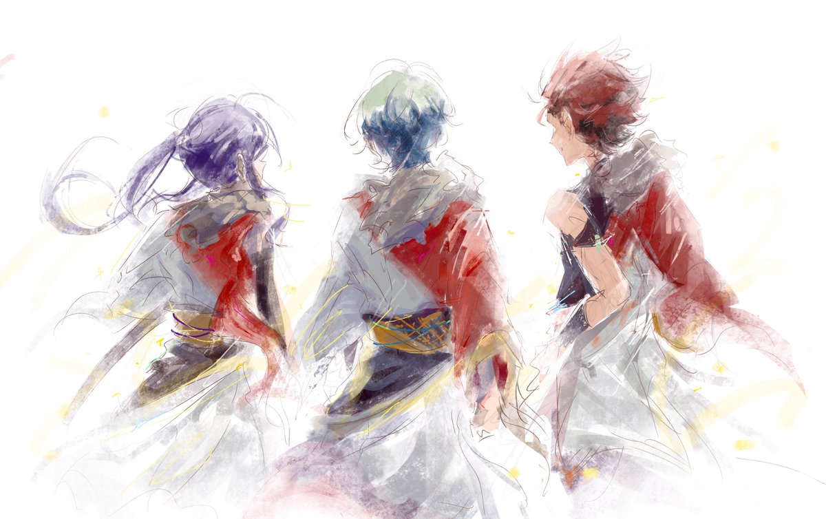 Zan_XWD's tweet photo. #紅月は永遠に3人 https://t.co/CUYszcEuei