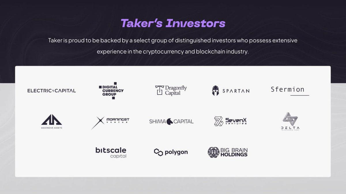 Airdrop6_com's tweet photo. New #airdrop: TakerProtocol (Raised 3M & For all)
Reward: Taker Token (Confirmed)
News: Raised 3M, AILayer
Distribution date: After TGE

🔗Airdrop Link: https://t.co/j3qzNop7Rw

1: Connect your New EVM address and complete all tasks 
2: Click Start mining and wait for 1 hour to receive 0.001 Gas
3: Join as soon as possible because TGE may happen in February