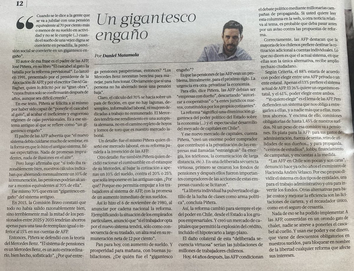 Un gigantesco engaño
