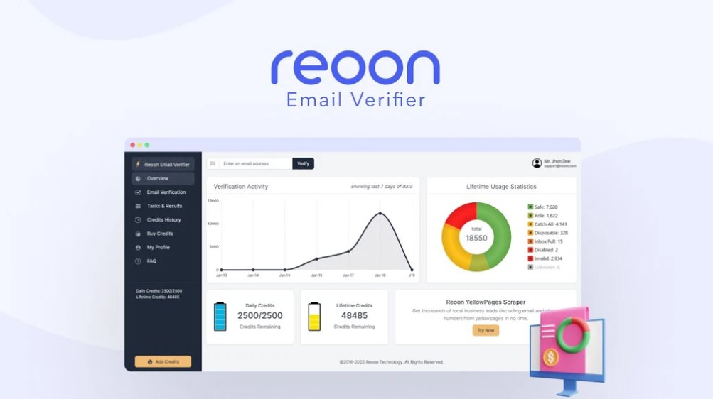 iamafsar17's tweet photo. Tired of invalid emails? 🚫📧
Reoon Email Verifier is here! ✅ The most accurate tool to clean up invalid, temporary, &amp; unsafe addresses. Keep your list safe &amp; boost results. Try it now! 💻✨
#EmailMarketing #EmailValidation #CleanEmails #DigitalMarketing https://t.co/07mbwVB6d4