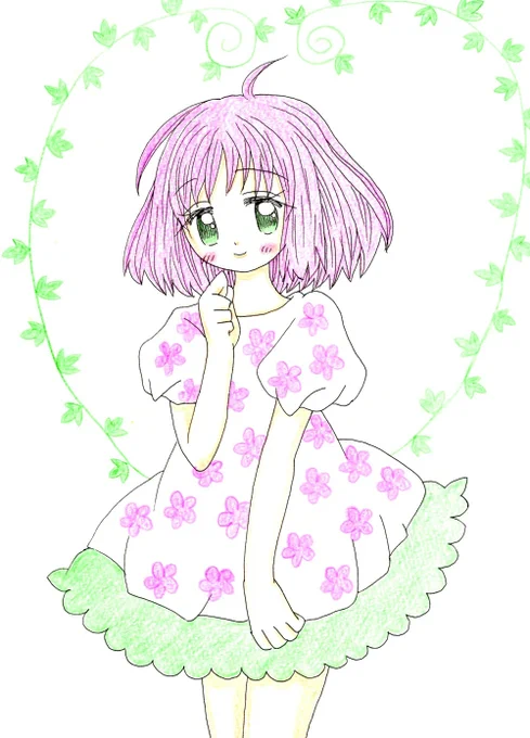 #過去絵 #イラスト 