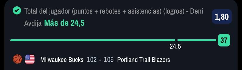 Cheti365's tweet photo. ✅ Pues salió la cuota 7 (sin Cam Thomas cuota 3.5) y por el canal pleno en la NBA 😁

Ayer descansamos del menú, 200 likes y lo preparo además de los picks del canal 👨🏻‍🍳 https://t.co/jeoG7yHmmN