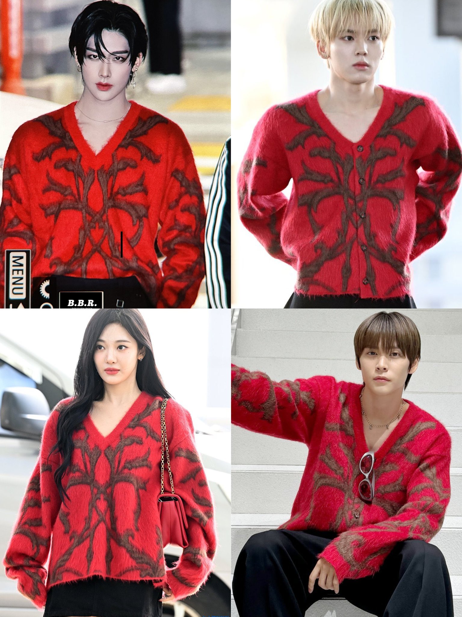 【美品】ヒョンジン着用 Versace カーディガン M A P L E Hyunjin🧡 on X: 