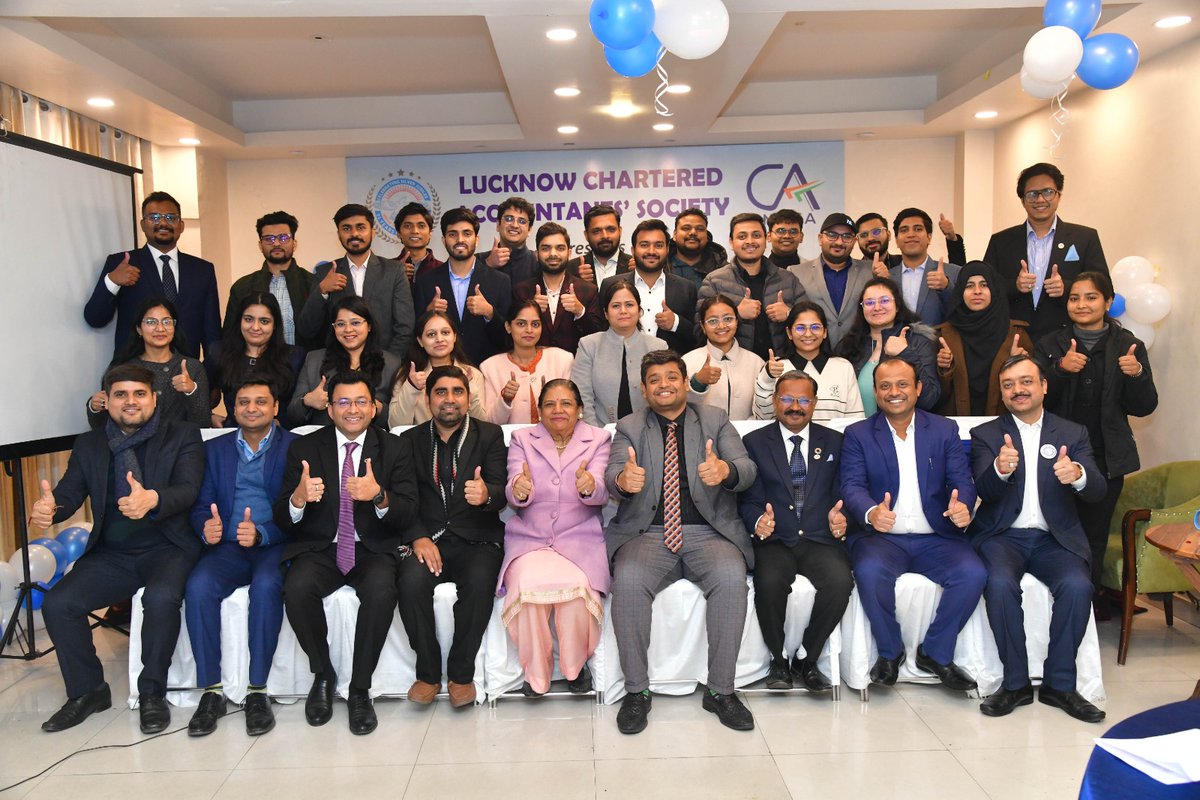 LCAS1998's tweet photo. Glimpses of "3rd Future 360" for Newly Qualified CAs Organized by LCAS at Hotel Kool Break, Lucknow.

We extend our heartfelt congratulations to all the recently qualified CAs and wish them great success in their professional journeys ahead. https://t.co/Eo2SqyIDen