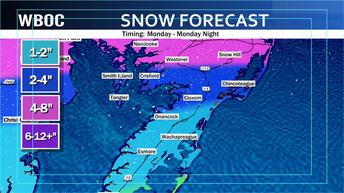 MikeLichniak's tweet photo. For those not on Meta, here is my forecast for Winter Storm on Monday. https://t.co/geK1kcAZVx
