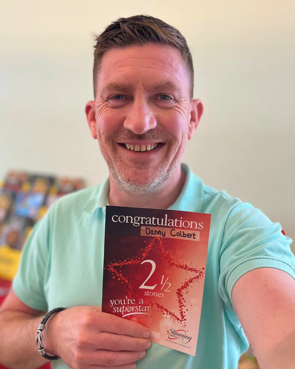 SlimmingWorld's tweet photo. 'From the first moment I walked through those doors, I knew it was the best decision I ever made!' Follow in Danny’s footsteps and reach a size or weight you’re happy with: https://t.co/MbqAsbYRPA https://t.co/hJEs1lyjHh