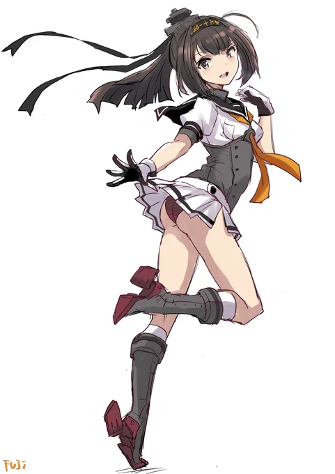 秋月ちゃん脚ながーい 
