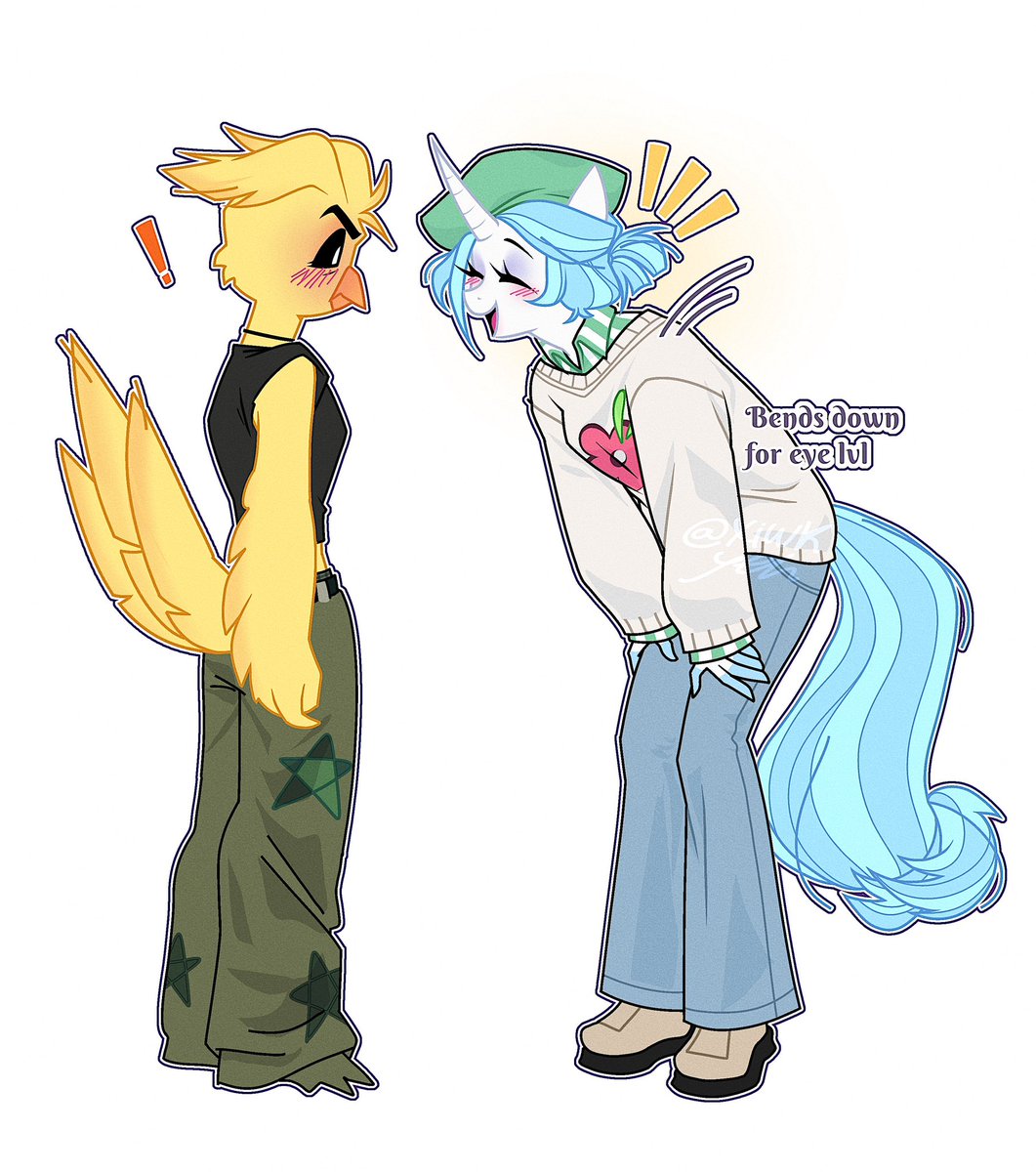 xiwkyeh's tweet photo. Short bf tall gf, favorite dynamic/trope
#kickincorn #craftycorn #kickinChicken https://t.co/gLNne25iy8
