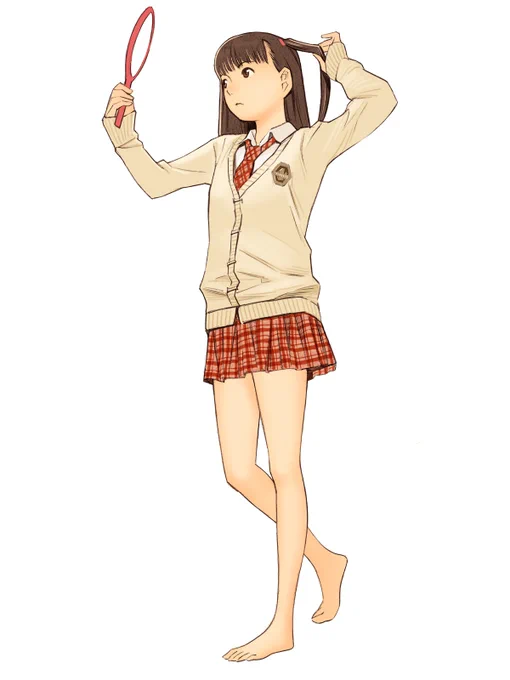新年の制服チェック 