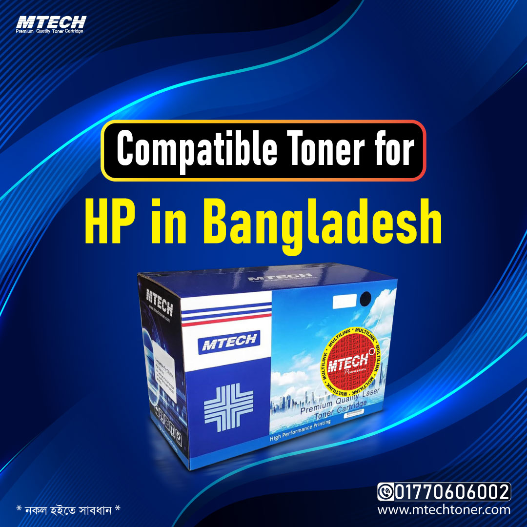 TonerMtech's tweet image. Looking for affordable toner for your HP printer? 🖨️

Mtech Toner offers top-quality compatible toner cartridges at unbeatable prices in Bangladesh. 

📧 info@multilinkbd.com
🌐 mtechtoner.com
📞 01770606002

#MtechToner #CompatibleToner #HPPrinters