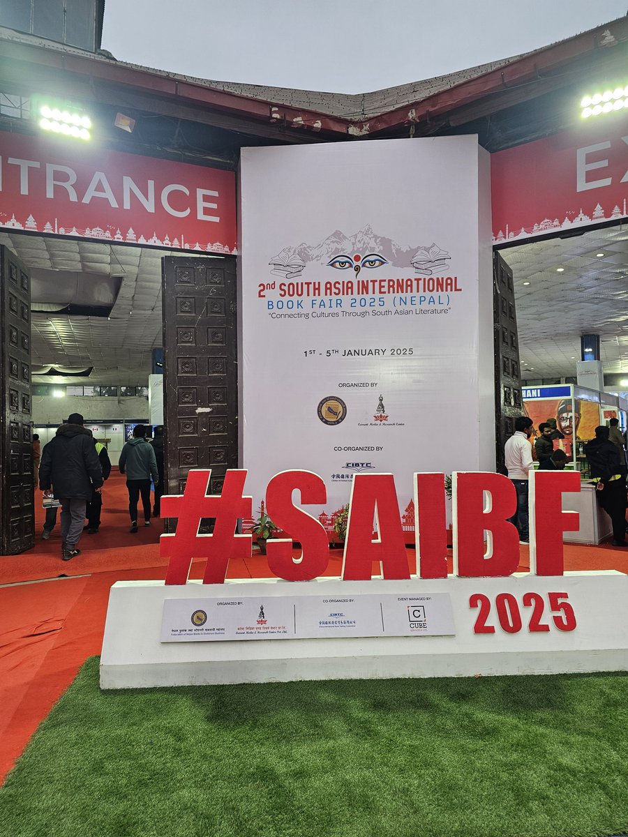 reecase_m's tweet photo. #SAIBF 2025
Bhrikutimandap, Kathmandu https://t.co/JilokoXuSY