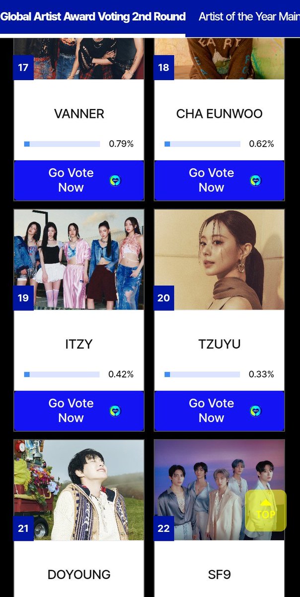 TEAM_IMNVS's tweet photo. YEAR END VOTING 2024

HMA-GLOBAL ARTIST 2ND RND

🚨MASS VOTING AFRICA!

#MIDZY Pls focus all your votes in Africa both for Whosfan and BIGC app. Let's work harder Midzys we are so behind to this voting.

Drop all and keep collecting again.

GOAL: RANK 1

Tutorials ⬇️

#ITZY https://t.co/AgOFAU9KNj