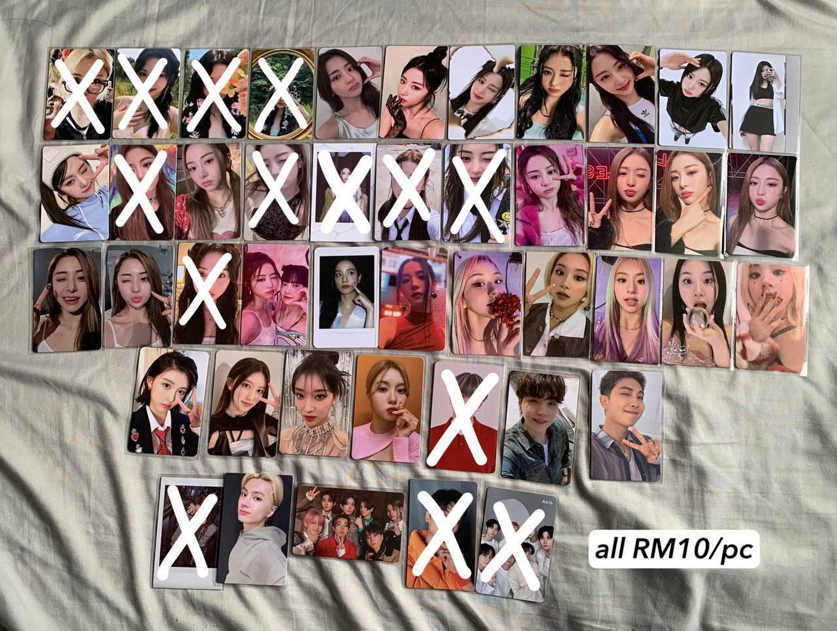 ddadduyaaaa's tweet photo. wts 🇲🇾

𖦹 price on the pic
𖦹 all in good condition :D
𖦹 can meetup on any cs events if available
𖦹 price excluding postage

#pasarNCT #pasarLesserafim #pasarKep1er #pasarStayc #pasarEnhypen #pasarBTS #pasarTwice
#pasarIve #pasarBlackpink https://t.co/y3YKDtFsRx