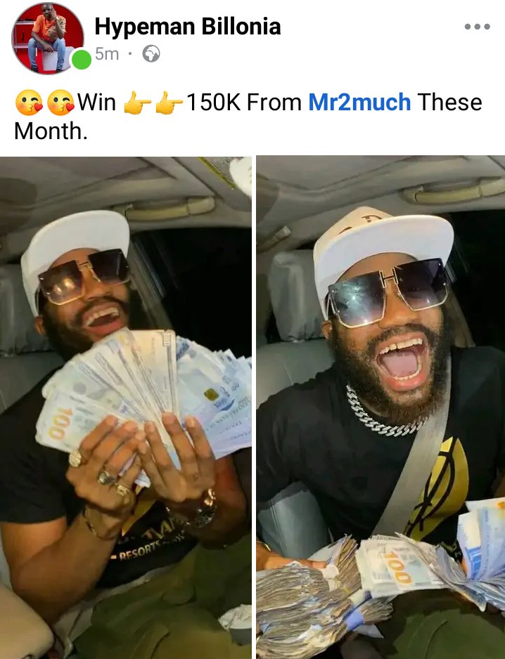 iamMrbss's tweet photo. @mr2muchofficial  Given Out 👉👉150k...👇👇👇👇👇👇👇👇👇👇👇👇👇👇👇👇👇
If You Get Money Show Your  SELF, If you no get TUWAMA.
Join the "Beautiful Woman Tiktok Challenge" by Mr2much Ikwerre 1st Son, starts January 4th to end 20th. 150k for the WINNERS...GOODLUCKKK... https://t.co/KpOmBReEF9