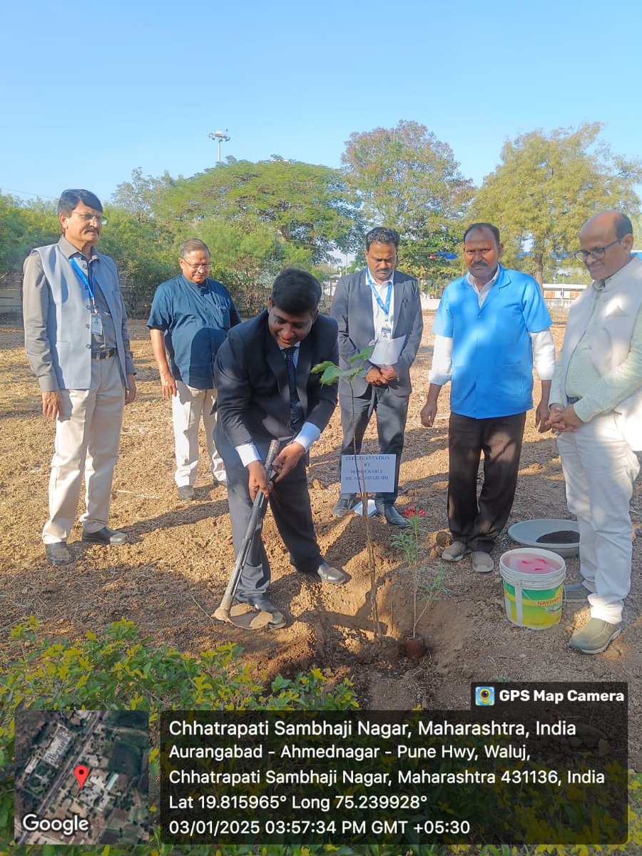 sksinghdce's tweet photo. Planted Peepal trees in Chhatrapati ashambha ji Nagar, Aurangabad district Maharashtra. https://t.co/EdAWu1XLiB