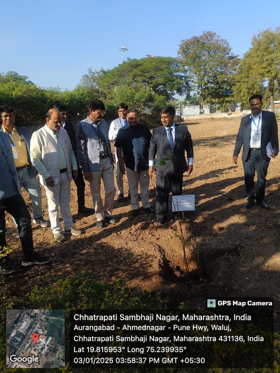 sksinghdce's tweet photo. Planted Peepal trees in Chhatrapati ashambha ji Nagar, Aurangabad district Maharashtra. https://t.co/EdAWu1XLiB