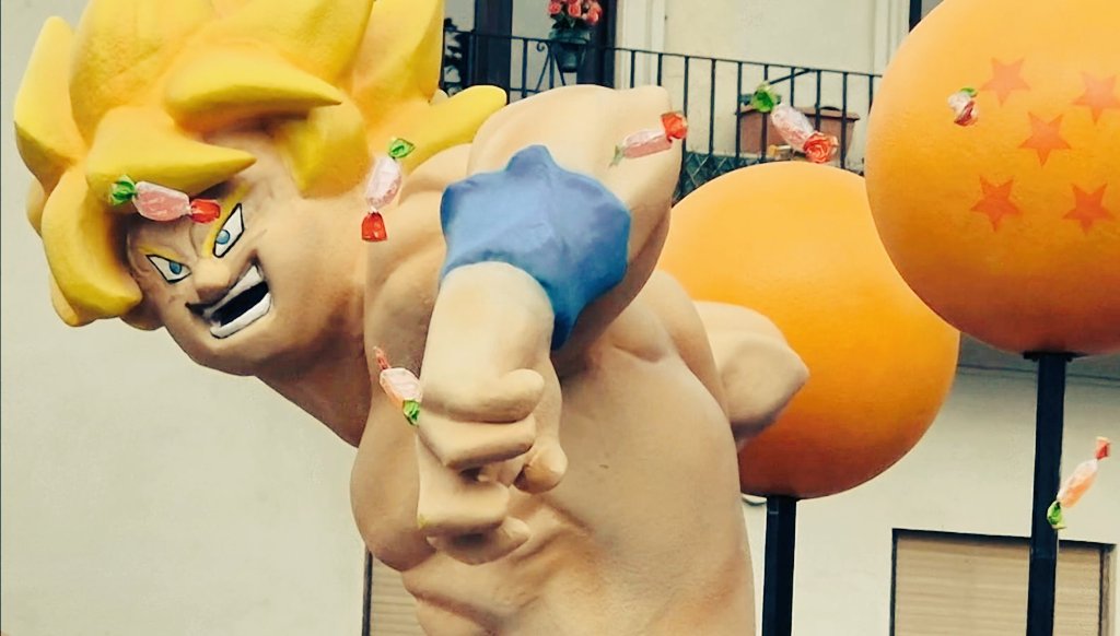 La IA no hizo muy bien la cara de Son Goku #CabalgataMLG #DragonBall