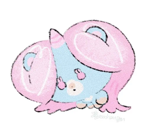 やすみが終わることを受け入れられないココちゃん    #キャラサイ #今日のココユニちゃん 