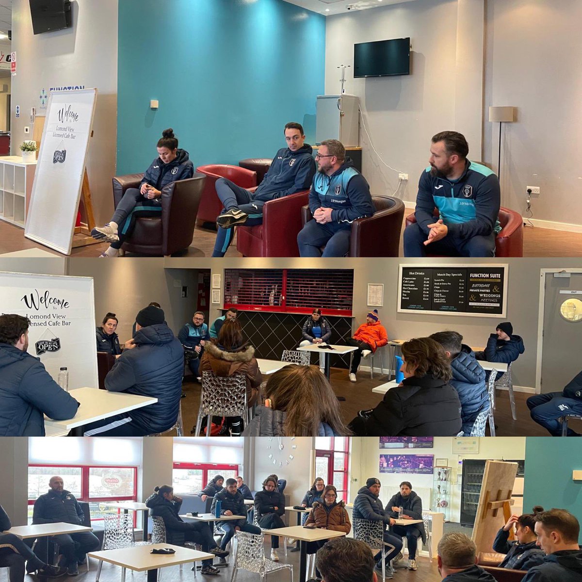 Today we held our first ever Glasgow City Foundation Coaching Convention 

Our Academy Coaches were invited to share an environment with <a href="/GlasgowCityFC/">Glasgow City FC</a> 

🔸Group Work
🔸Viewing First Team Session
🔸Q&amp;A with First Team Coaches

This is the first of many throughout 2025