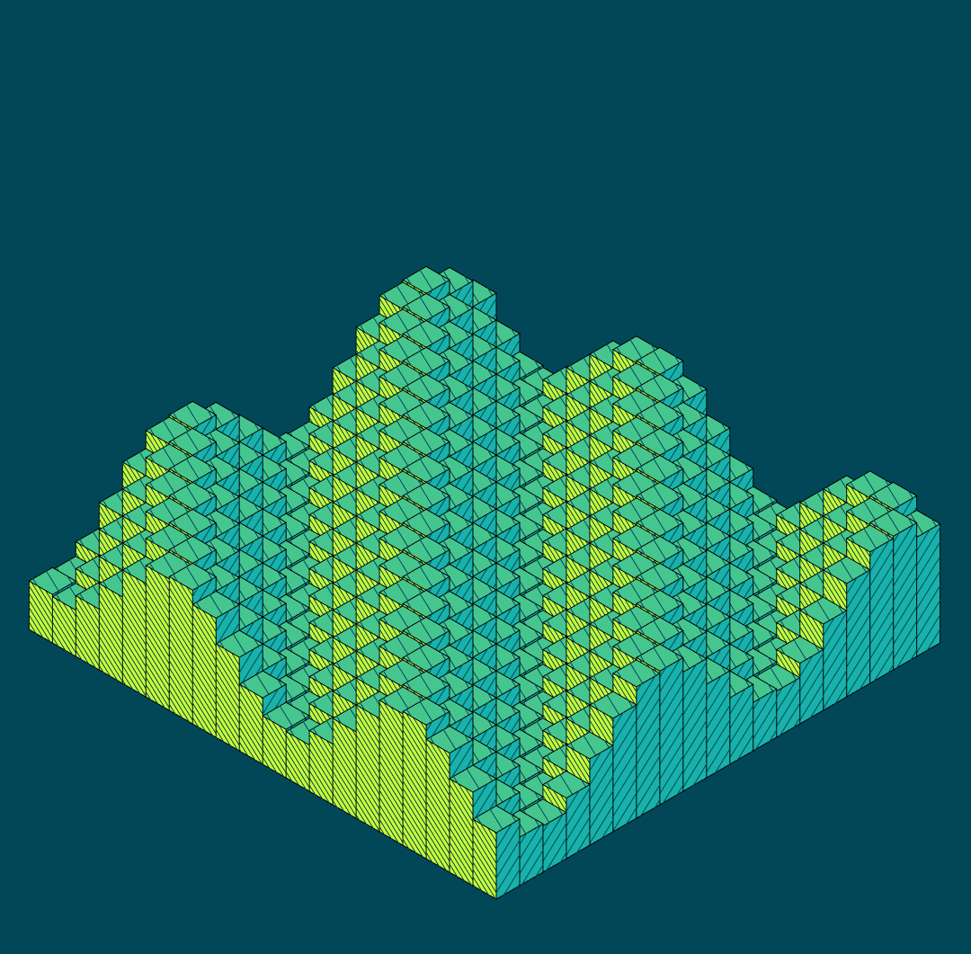 CoderSpaghetti's tweet image. Prompt 05. Isometric Art. Genuary 05 - 2025. vimeo.com/showcase/11509…
#genuary2025 #creativecoding #animation