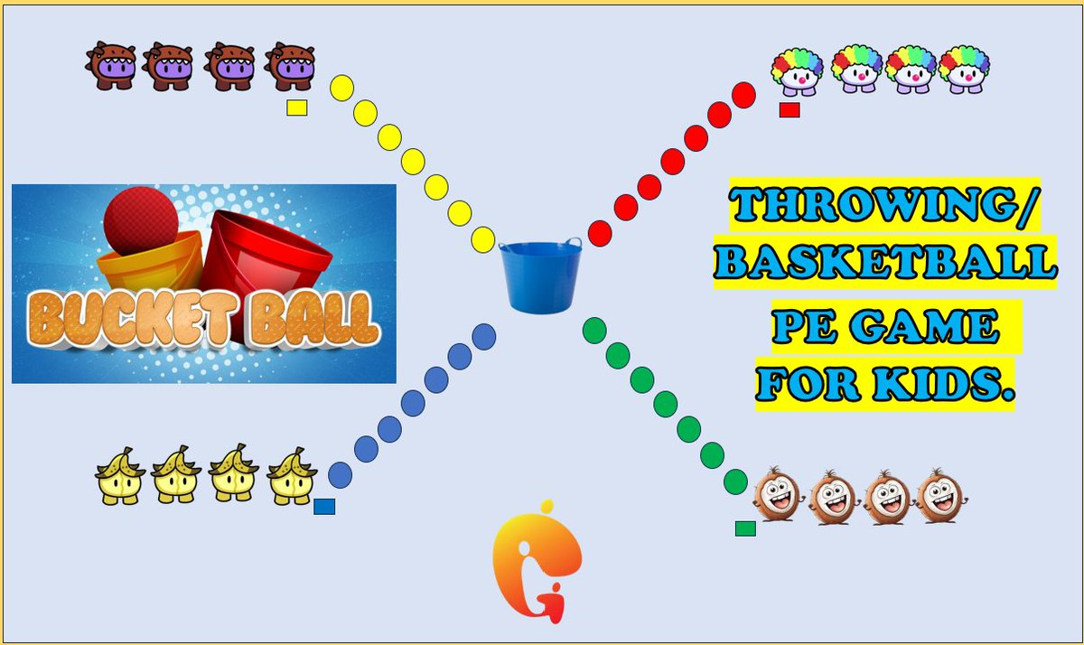 thegamesgurus's tweet photo. Bucket Ball Throwing PE Game for kids | Basketball Shooting Game https://t.co/5UVT3WGBKs https://t.co/eXn5kCHzCr
