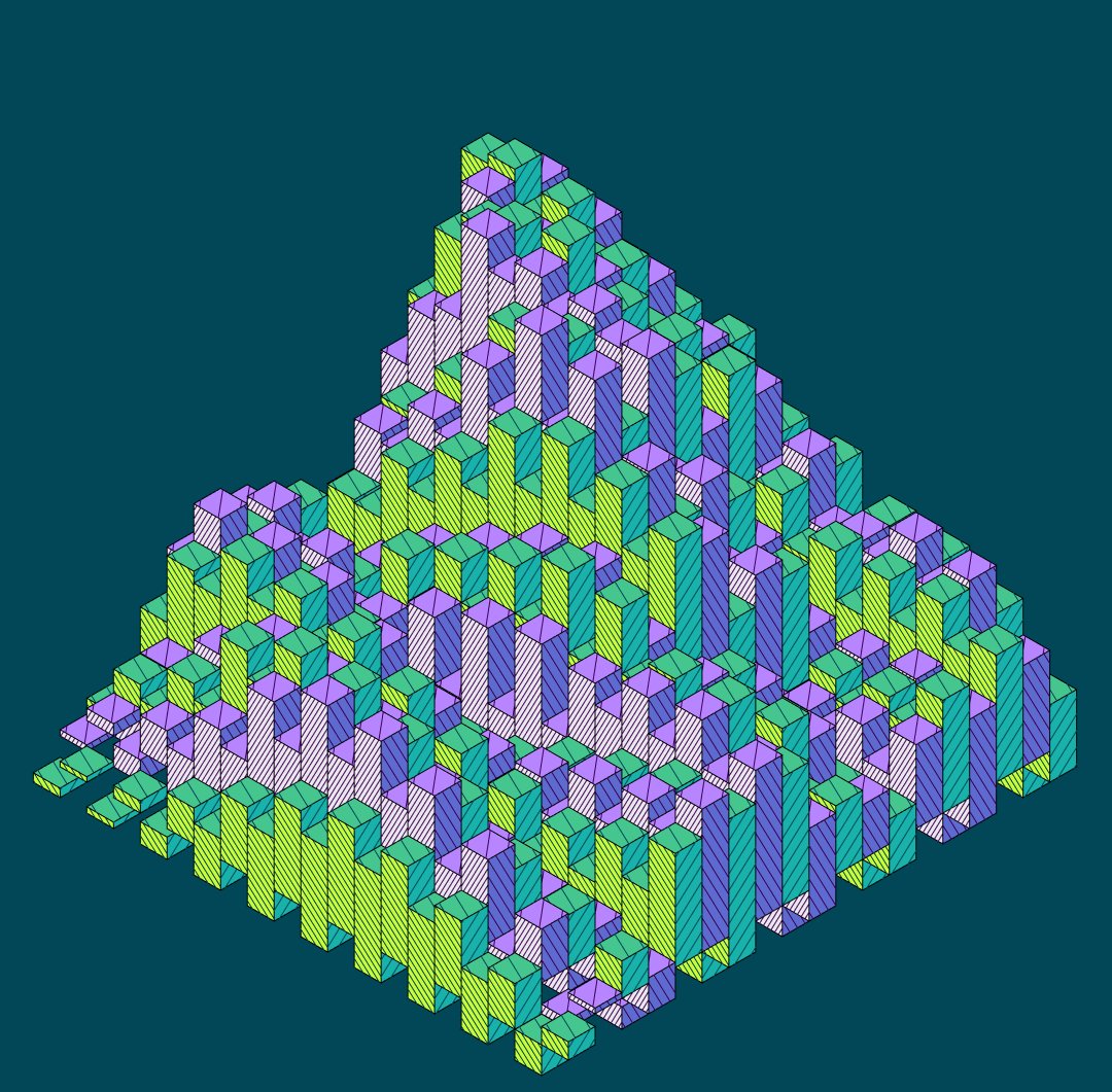 CoderSpaghetti's tweet image. Prompt 05. Isometric Art. Genuary 05 - 2025. vimeo.com/showcase/11509…
#genuary2025 #creativecoding #animation