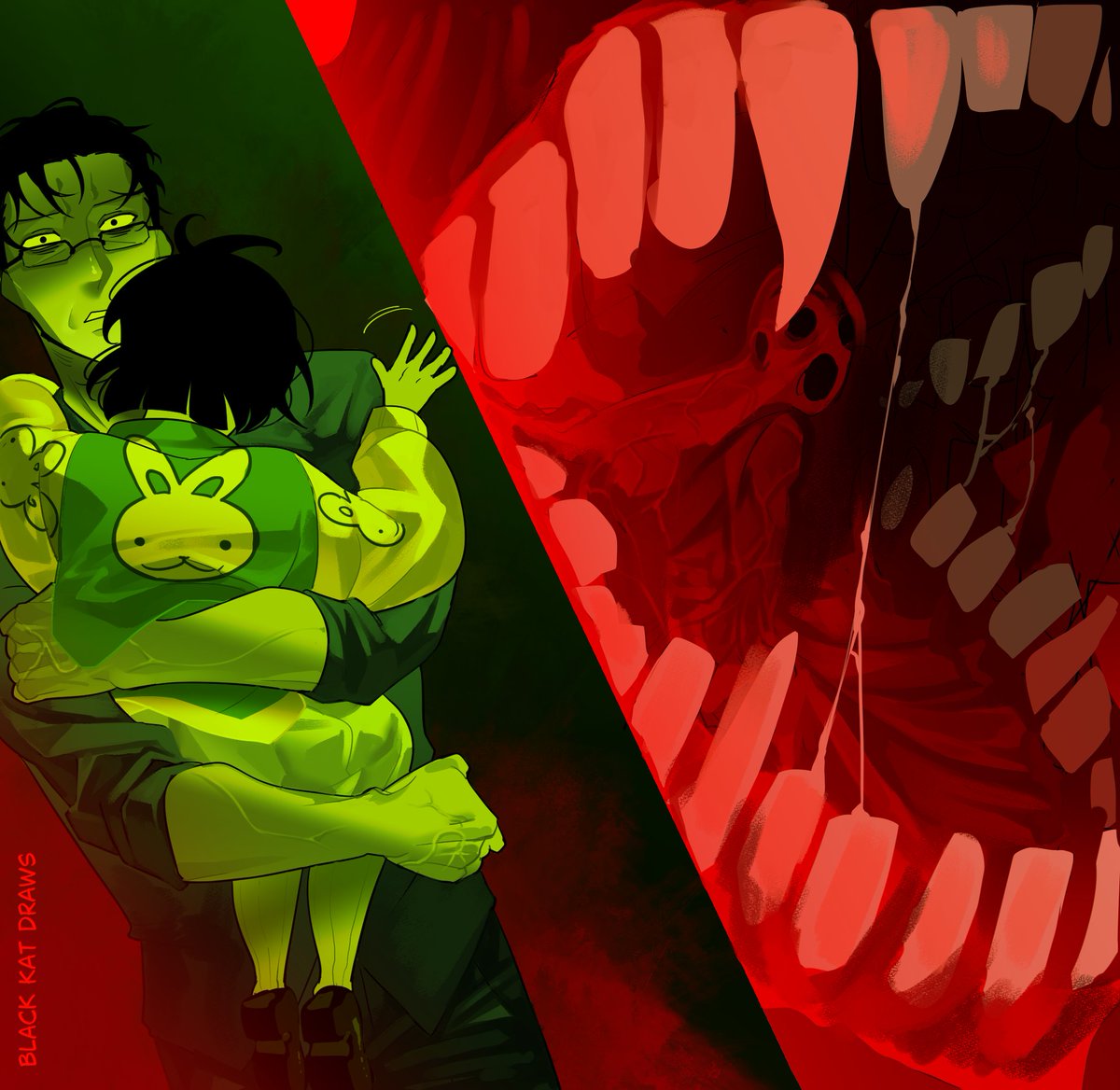 BlackKatDraws's tweet photo. Han Myungoh was actually crazy to raise a kid and SURVIVE in an apocalypse when he's such a weakling.
#ORV #OmniscientReadersViewpoint https://t.co/EJ5iMf5i0r
