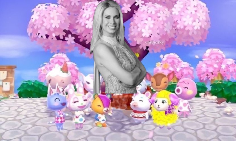 Los vecinos del Animal Crossing quieren tanto a Vanessa que han levantado una estatua en la plaza del pueblo en su honor 
#Vanessa5E #GH5E