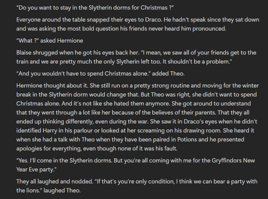 Chap 19 - Christmas at Hogwarts : 19th December 1998
x.com/hpadventprompt…