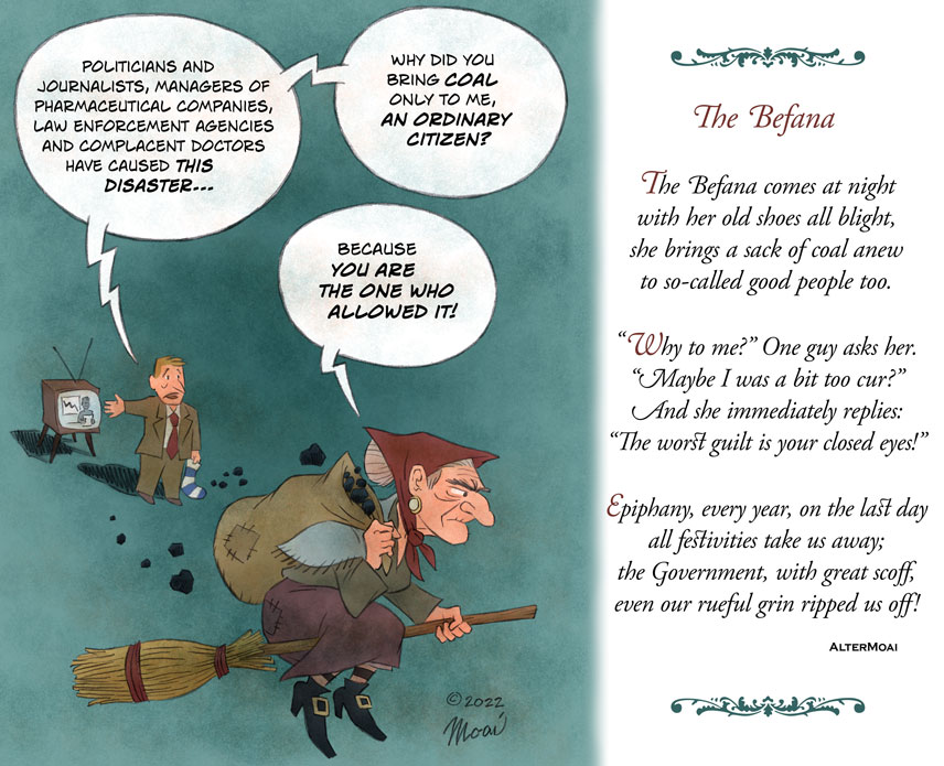 Best wishes for a good 2025 #Epiphany… and pay attention to what it will bring! 👵🧹🧦 #IdoNotForget

#CovidInquiry #NoVaccinePassports #NoVaccineMandates #SanitaryDictatorship