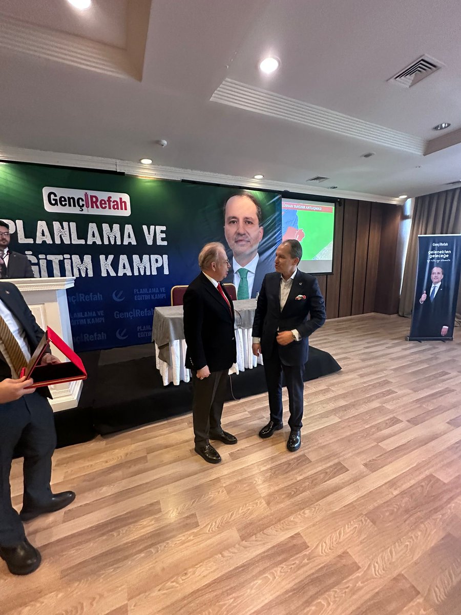 🔴 Cihat Yaycı, bugün Ankara’da Yeniden Refah Partisi’nin Planlama ve Eğitim Kampında “iç ve dış güvenlik ile Mavi Vatan” konusunda konferans verdi. 

<a href="/rprefahpartisi/">Yeniden Refah Partisi</a> <a href="/yenidenrefahgnc/">Yeniden Refah Gençliği</a> <a href="/erbakanfatih/">Dr. Fatih Erbakan</a>