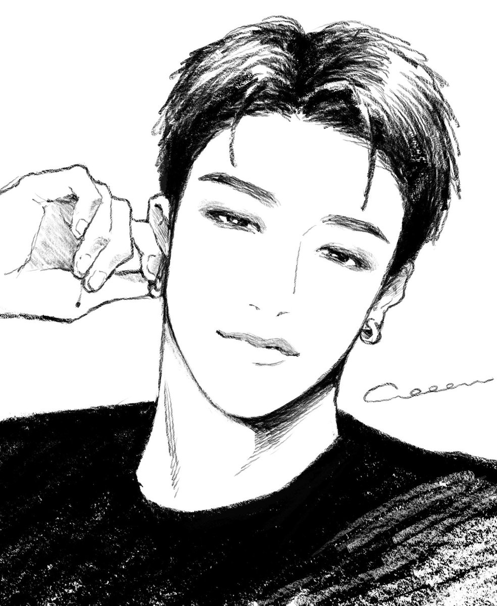aooon03250801's tweet photo. こういうラフなスケッチ絵ならすぐ描けるから時間ないけど描きたい時はこれで描こうかな https://t.co/p5iSwTCDHA