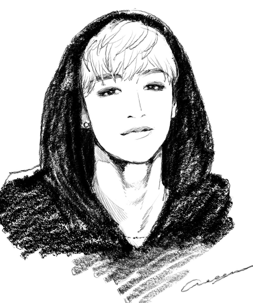 aooon03250801's tweet photo. こういうラフなスケッチ絵ならすぐ描けるから時間ないけど描きたい時はこれで描こうかな https://t.co/p5iSwTCDHA