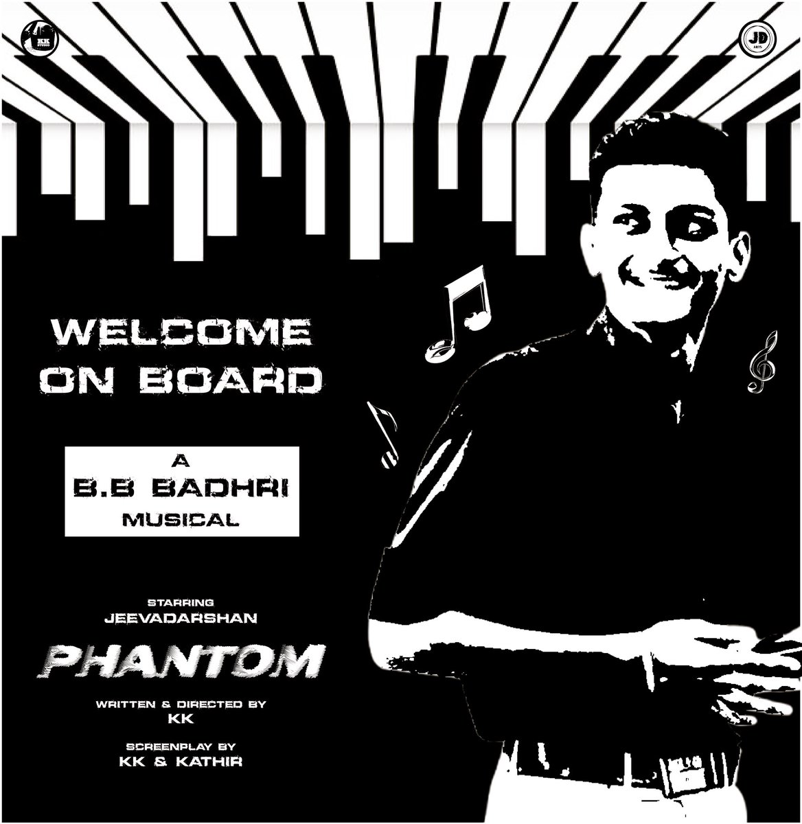 KKSTUDIODLX's tweet photo. Music from 🇮🇳

Welcoming our new MD to the team #phantom 

Written &amp; Directed by @ft_kogu 
Screenplay by @KATHIRJR1 &amp; KK

A  B.B BADHRI  MUSICAL 🥁🥁🥁 https://t.co/t0QkRA3ZNV