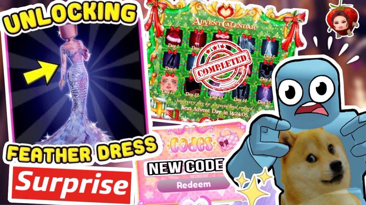 UNLOCKING FEATHER DRESS &amp; SURPRISING MY BEST FRIEND with SECRET ITEM in Dress to Impress Roblox 🤯⁉️
youtu.be/sNeJZgHCkEk

Like and retweets are appreciated❤️‼️
<a href="/_Dress2Impress/">Dress To Impress</a>