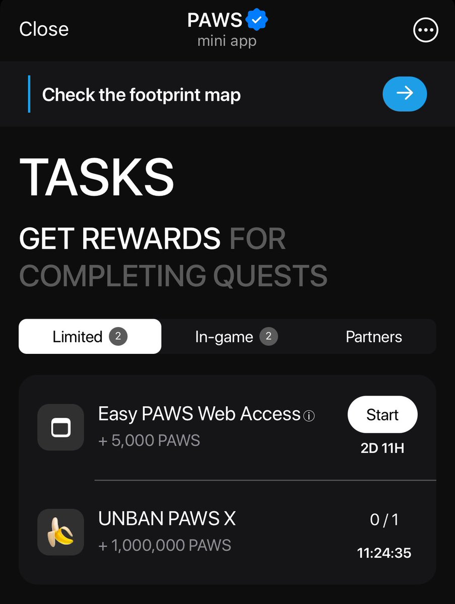 itssohailazad's tweet photo. Repost this tweet if you believe $PAWS should come back 🔥 #PAWS
#PawsUnban #PawsUnban
This unban can help you to earn 1,000,000 extra $PAWS Points ✅ https://t.co/bgjUC00opg