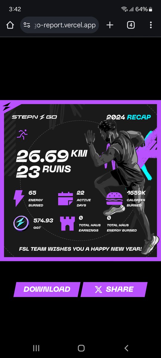 keekooke's tweet photo. @Stepnofficial #stepn #stepnGO
#STEPNRecap24
@parukiam2e https://t.co/PIwHAjWZLi