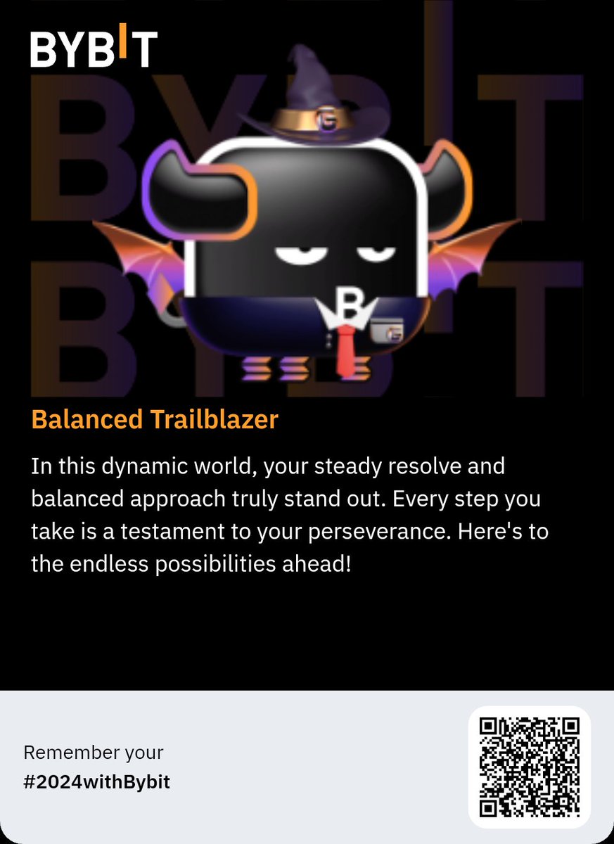 Mhanee2331's tweet photo. Unveil My 2024 Bybit Recap #2024withBybit https://t.co/lNKiqWGWIi https://t.co/xi9H2Tzgvm