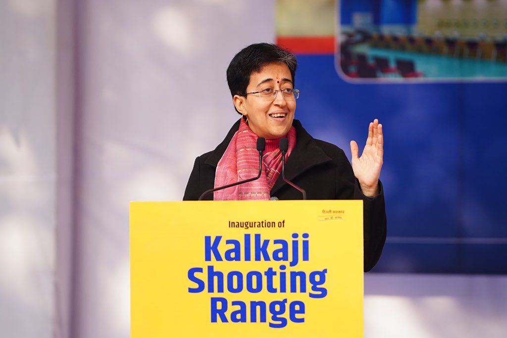 Atishi tweet media