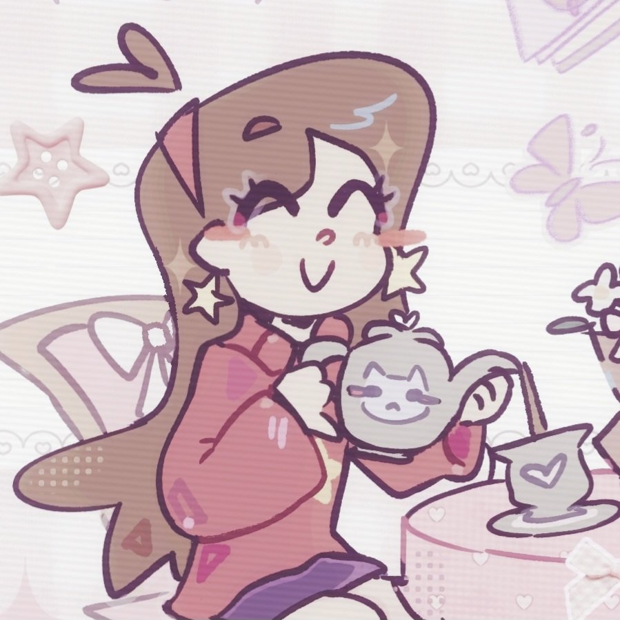 Tea party☕️🎀

#Gravityfalls #MabelPines #BillCip
