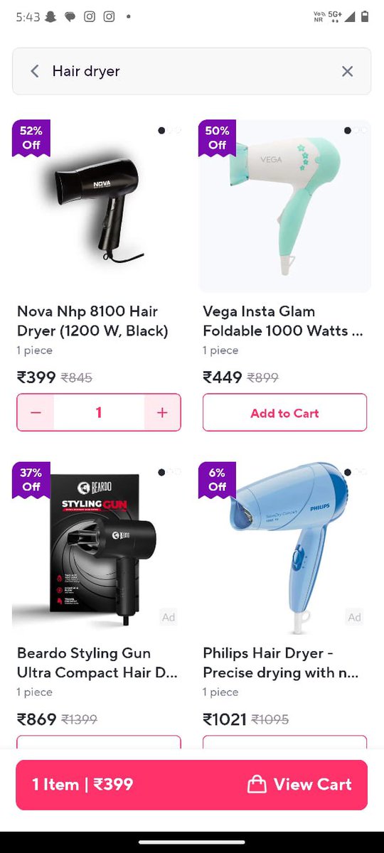 rineshpk's tweet photo. @ZeptoNow ‘s “free cash” offer appears to be a gimmick. While they offer “free cash,” they increase the prices of products, effectively nullifying the benefit. In the end, you may end up paying the same amount—or even more—than you would without the offer. #zepto #offer https://t.co/7ssbICpmS9