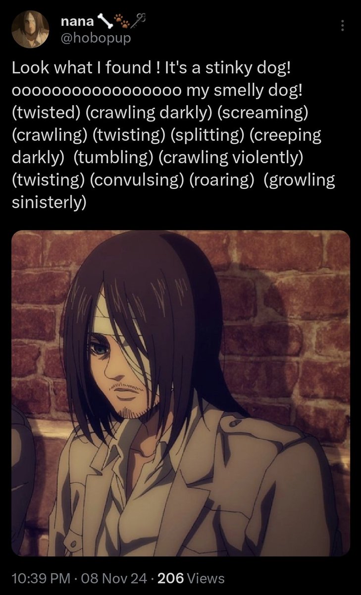 daily hobo eren (@dailyhoboeren) on Twitter photo 